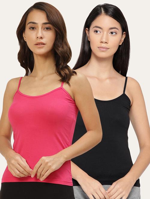 set of 2 solid camisole - 18189678 - Very Small Image - 1