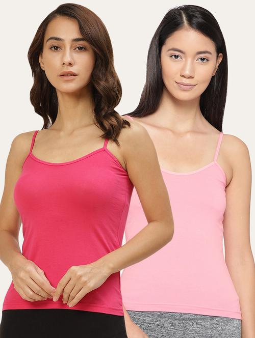 set of 2 solid camisole - 18189693 - Very Small Image - 1