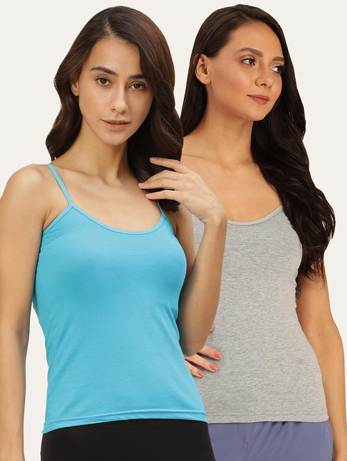 set of 2 solid camisole - 18189766 - Very Small Image - 1