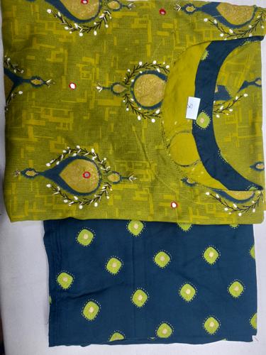 cotton kurta plazo - 18190067 - Very Small Image - 1