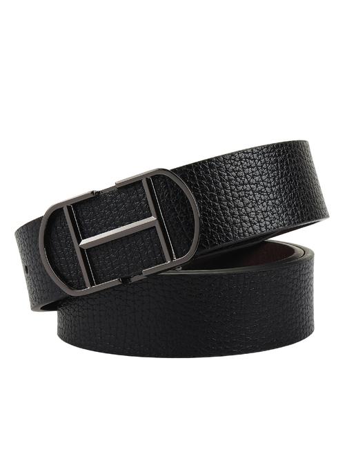black leatherette belt - 18190352 - Very Small Image - 1
