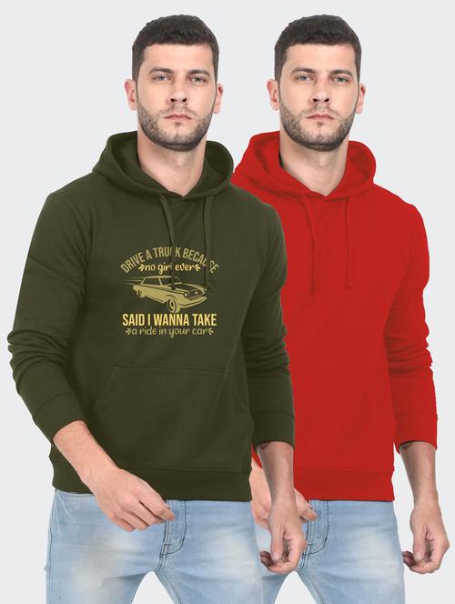 set of 2 hooded sweatshirt - 18190603 - Very Small Image - 1