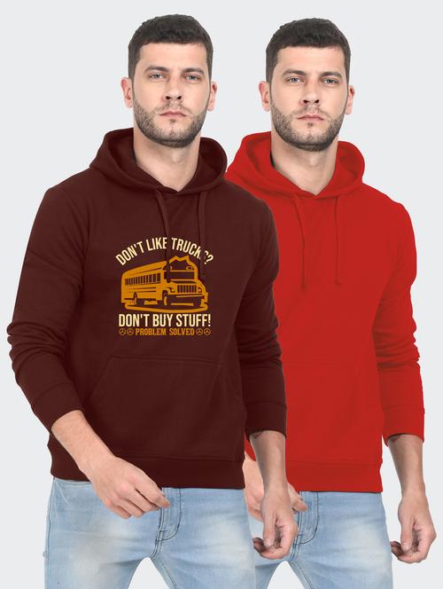 set of 2 hooded sweatshirt - 18190729 - Very Small Image - 1