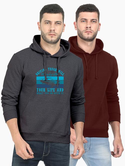 set of 2 hooded sweatshirt - 18190962 - Very Small Image - 1