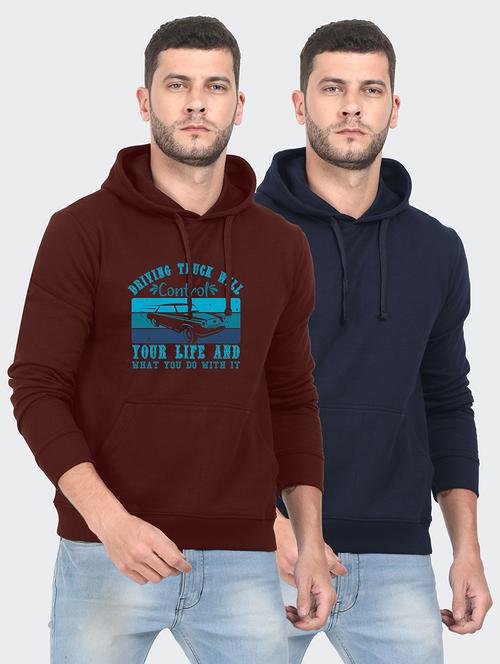 set of 2 hooded sweatshirt - 18191016 - Very Small Image - 1