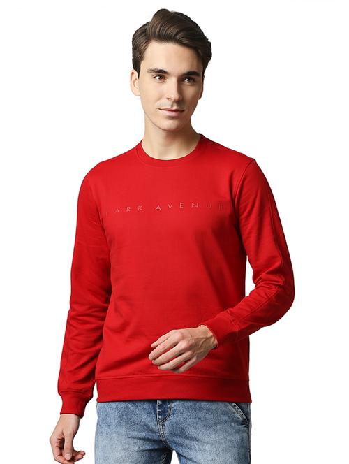 red solid sweatshirt - 18192871 - Very Small Image - 1