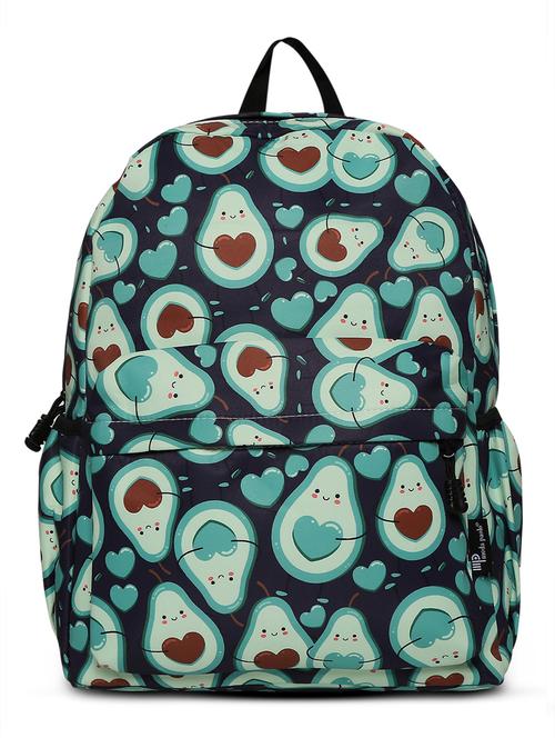 green cotton polyester blend regular backpack - 18192901 - Very Small Image - 1