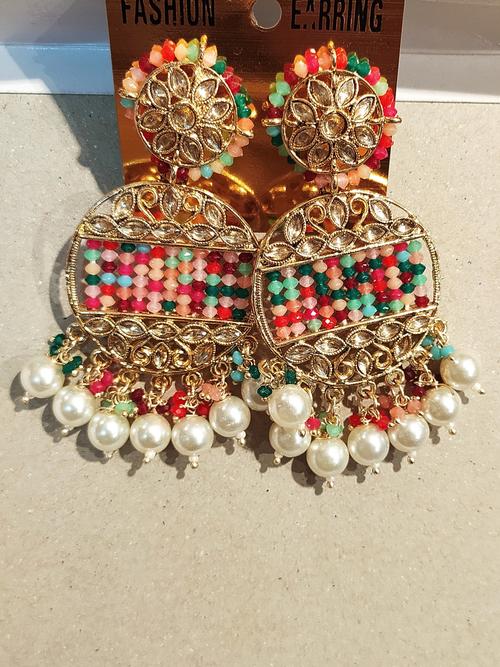 earrings multi color - 18193332 - Very Small Image - 1