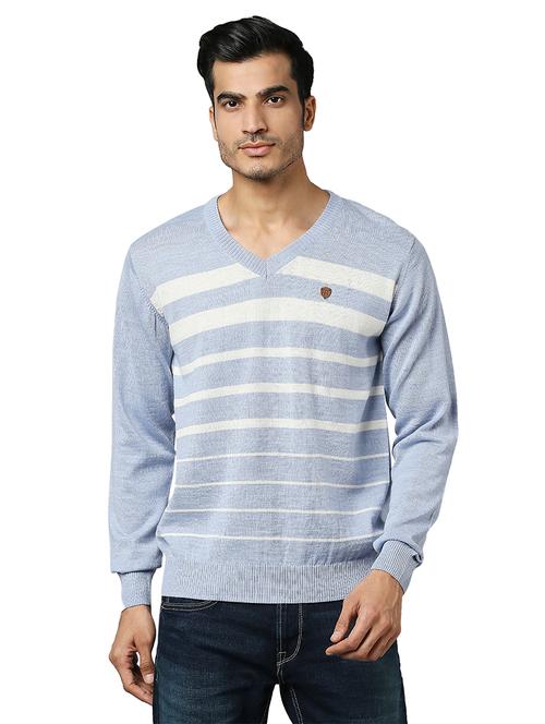 light-blue striped pullover - 18193887 - Very Small Image - 1