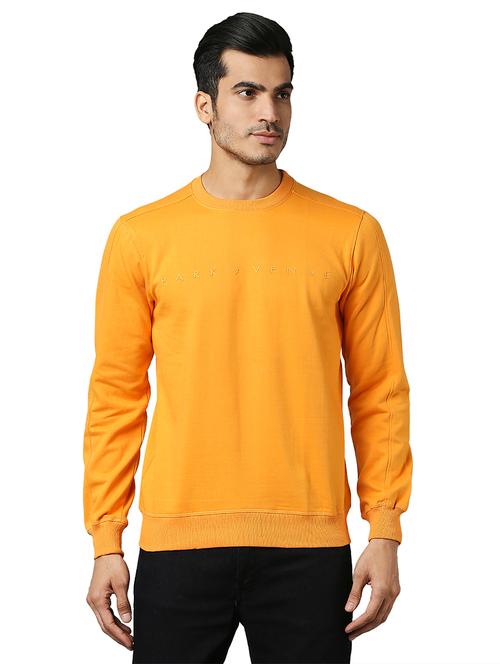 yellow solid sweatshirt - 18194384 - Very Small Image - 1