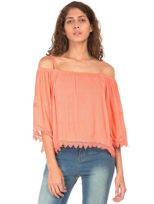 orange solid regular top - 18195409 - Very Small Image - 1