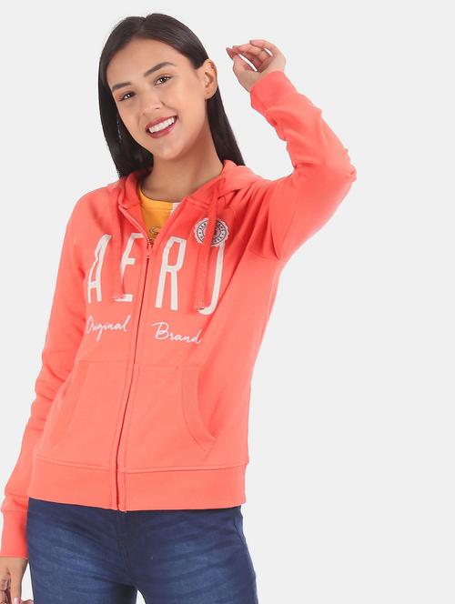 pink printed regular sweatshirt - 18195575 - Very Small Image - 1