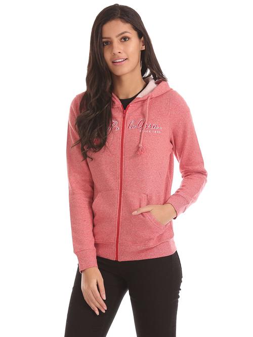 red solid regular sweatshirt - 18195917 - Very Small Image - 1