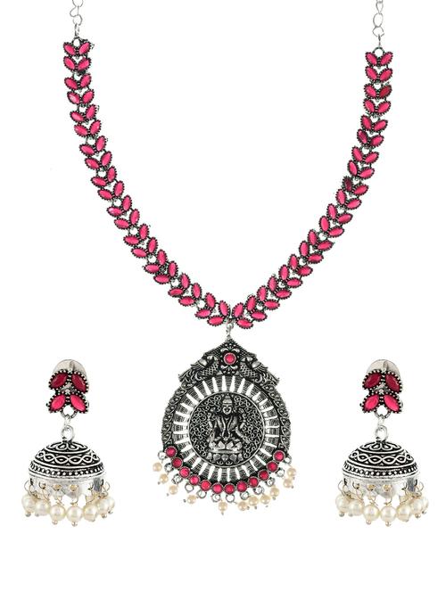 multi colored metal necklace - 18196387 - Very Small Image - 1