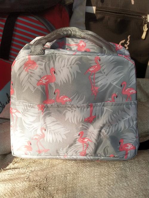 insulated lunch bag grey color - 18196432 - Very Small Image - 1