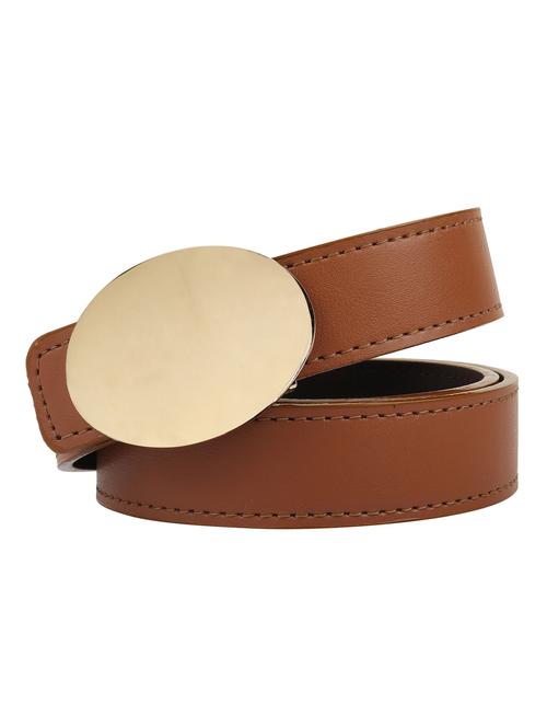 brown synthetic leather) belt - 18197722 - Very Small Image - 1