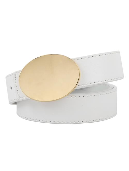 white synthetic leather) belt - 18197726 - Very Small Image - 1