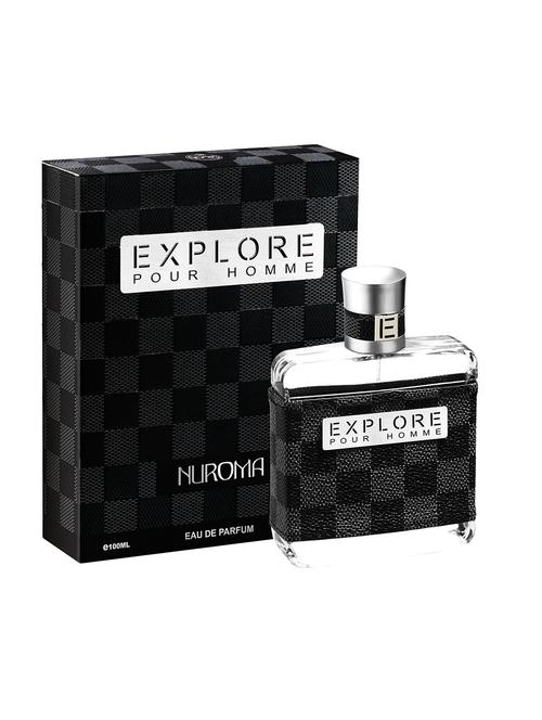 nuroma | perfume | explore leather black | long lasting best perfume - 18198907 - Very Small Image - 1