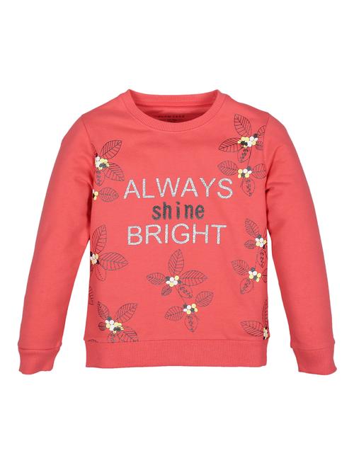 front print crew neck sweatshirt - 18199275 - Very Small Image - 1