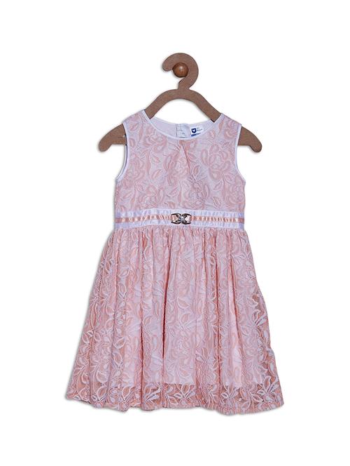 pink printed frock - 18199364 - Very Small Image - 1