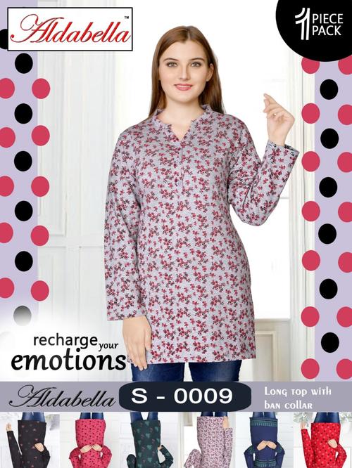 long top with button style no-s-0009 - 18199514 - Very Small Image - 1