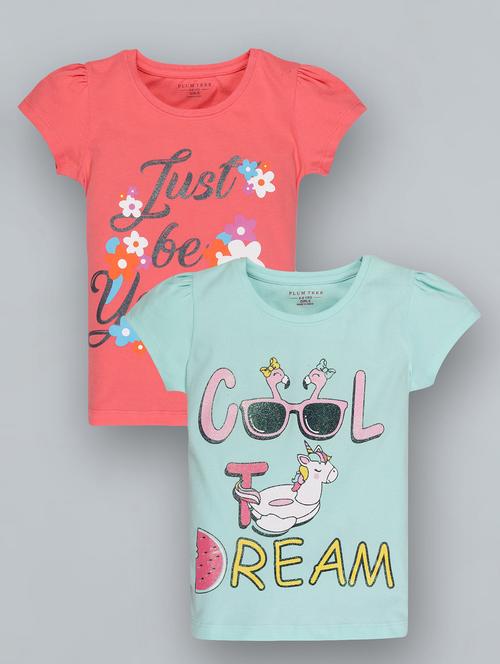 set of 2 printed tee - 18199531 - Very Small Image - 1