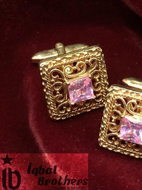 the copper gold cufflinks for men's - 18199661 - Very Small Image - 1