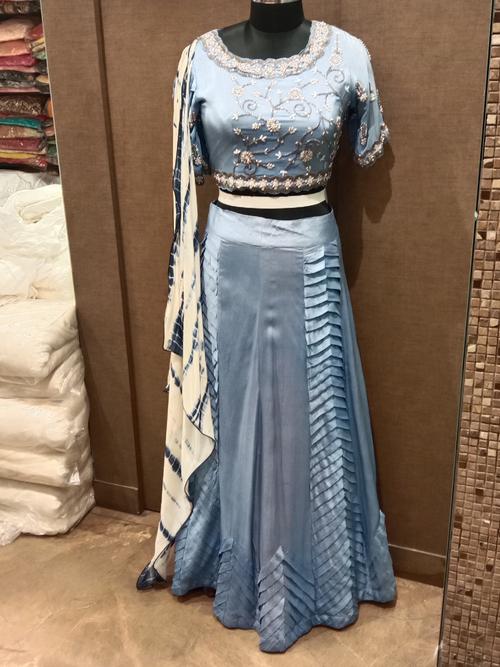 ladies skirt with top ethnic wear - 18200888 - Very Small Image - 1