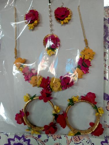 flowers jewellery multi color - 18201135 - Very Small Image - 1