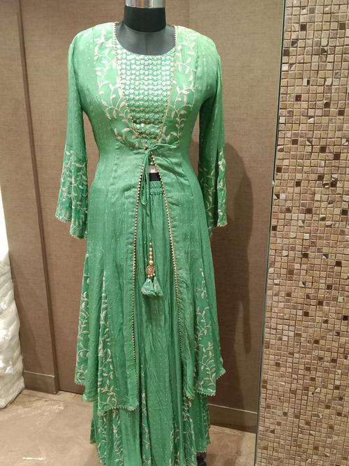 ladies skirt with top and long - 18201173 - Very Small Image - 1