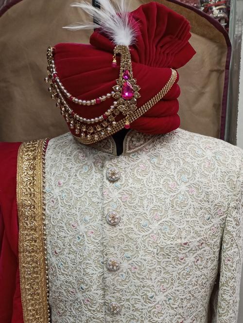 ethnic wear sets crime colour - 18201343 - Very Small Image - 1