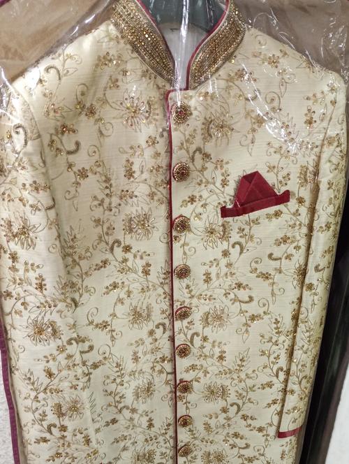 ethnic wear sets golden color - 18201834 - Very Small Image - 1