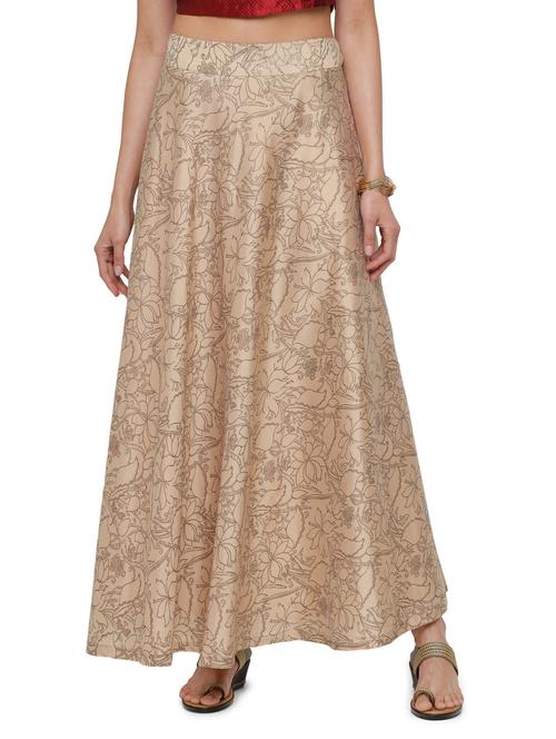 high rise flared skirt - 18203265 - Very Small Image - 1