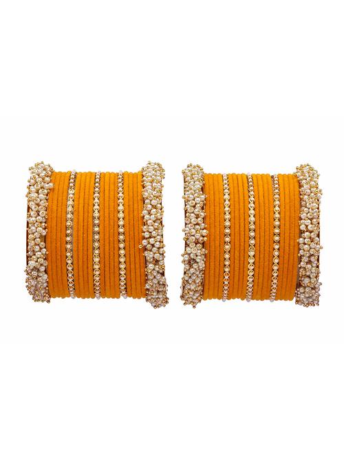 yellow metal bangle - 18204273 - Very Small Image - 1