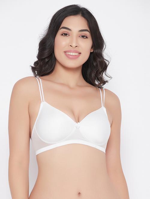 white solid t-shirt bra - 18204427 - Very Small Image - 1