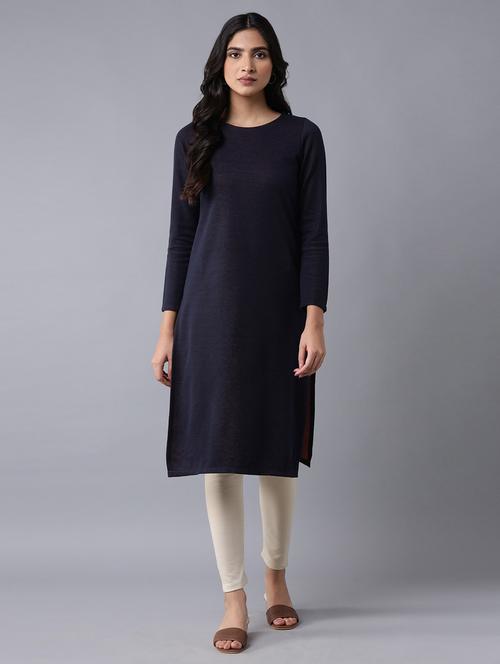 women's straight kurta - 18204890 - Very Small Image - 1