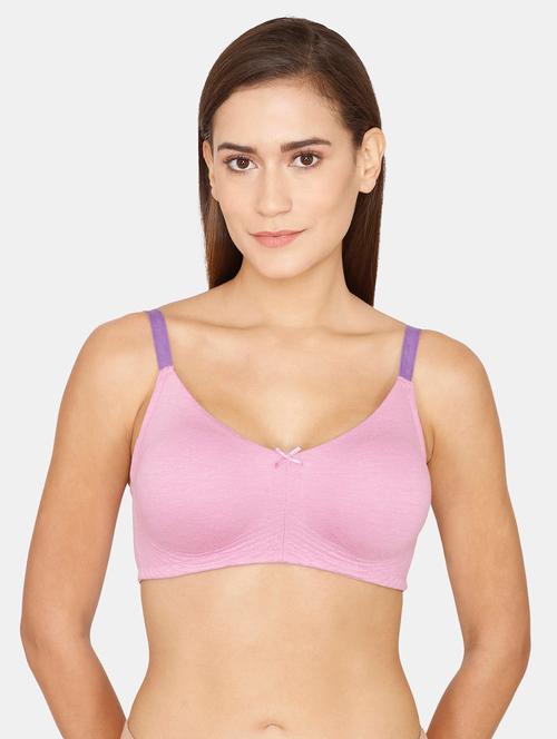purple solid regular bra - 18205086 - Very Small Image - 1