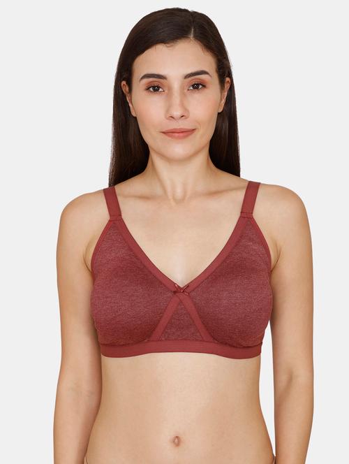 red solid regular bra - 18205087 - Very Small Image - 1