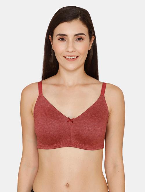 red solid regular bra - 18205093 - Very Small Image - 1