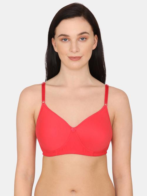 red solid t-shirt bra - 18205105 - Very Small Image - 1
