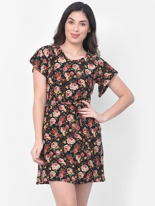 round neck printed sleepshirt - 18205297 - Very Small Image - 1