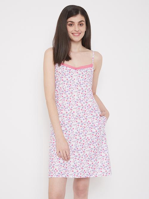 cami neck printed sleepshirt - 18205300 - Very Small Image - 1