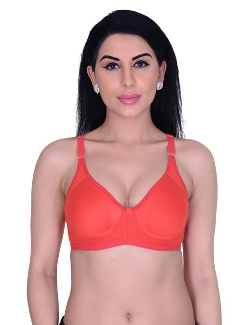 orange solid t-shirt bra - 18205343 - Very Small Image - 1
