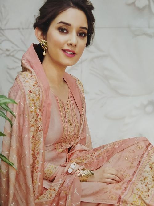 ladies unstitched suits - 18206362 - Very Small Image - 1