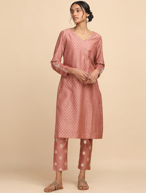 women's straight kurta - 18206716 - Very Small Image - 1