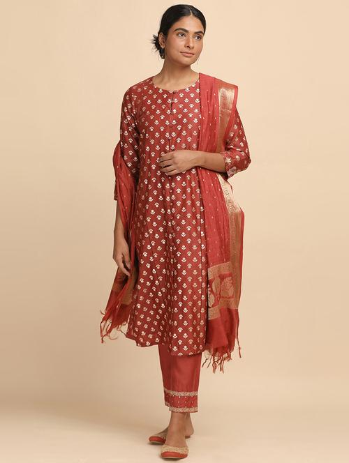 women's straight kurta - 18206745 - Very Small Image - 1