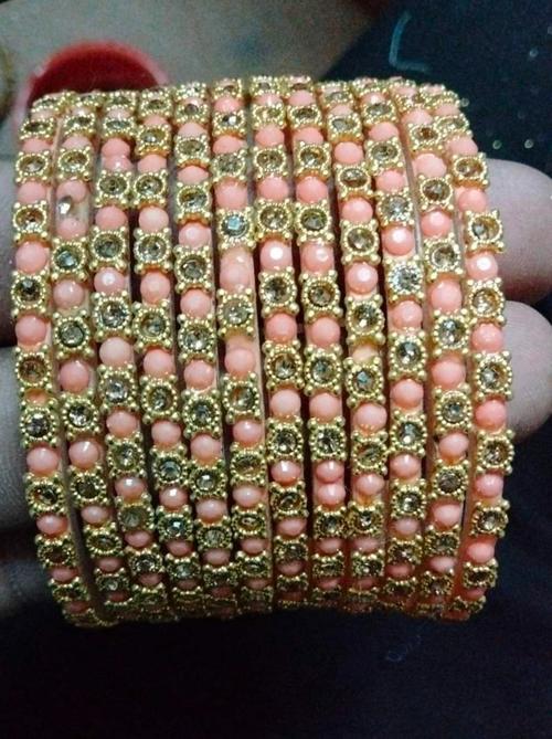 orange glass bangle - 18206811 - Very Small Image - 1