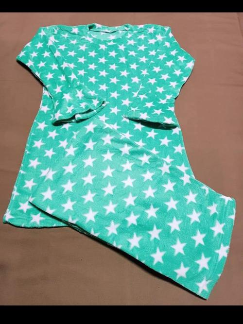 ladies night wear set nevy blue - 18206943 - Very Small Image - 1