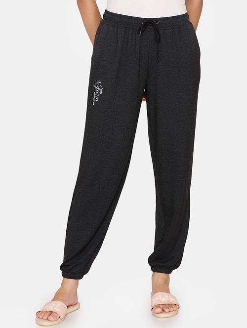drawstring waist solid pajama - 18207010 - Very Small Image - 1