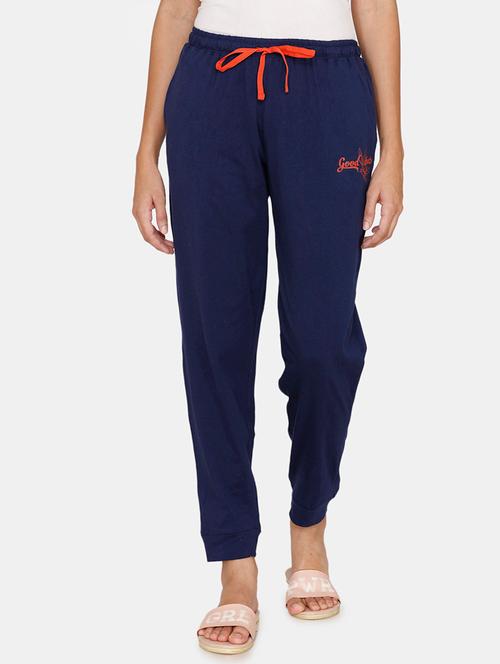 drawstring waist solid pajama - 18207015 - Very Small Image - 1